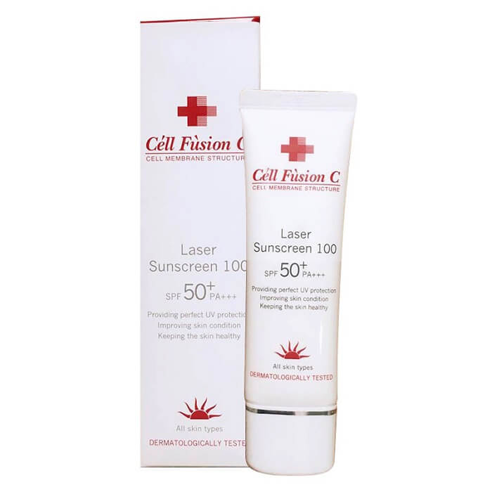Kem Chống Nắng Laser Sunscreen 100 Cell Fusion C SPF 50+ PA+++ 10ml