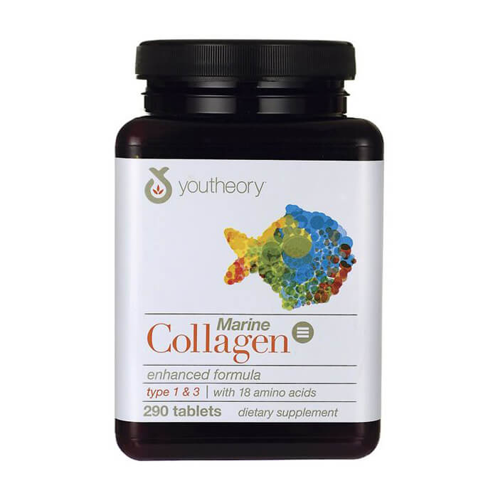 Viên uống Chống lão hóa Collagen Youtheory 290 viên của Mỹ